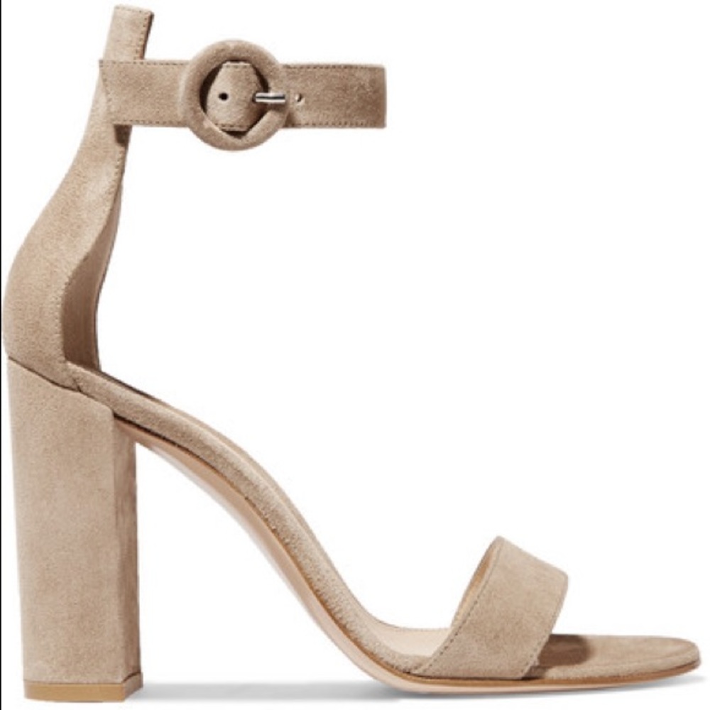 Gianvito Rossi Versilia suede heels-SZ 40